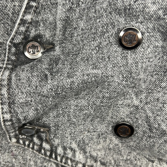 Vintage Code Zero Denim Vest Jacket Size Medium - Picture 4 of 9